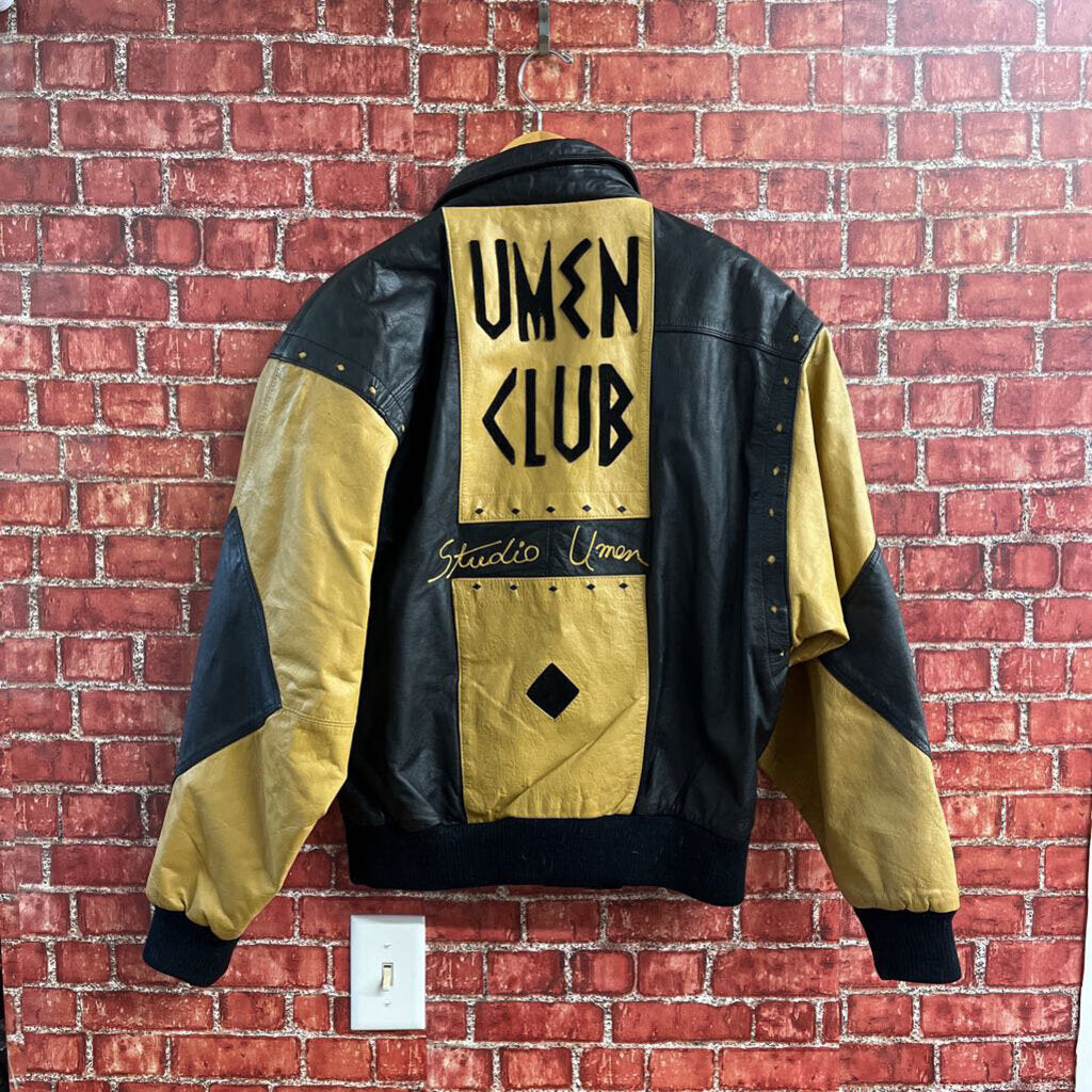 Umen Club Studio Umen Leather Jacket Black Size S