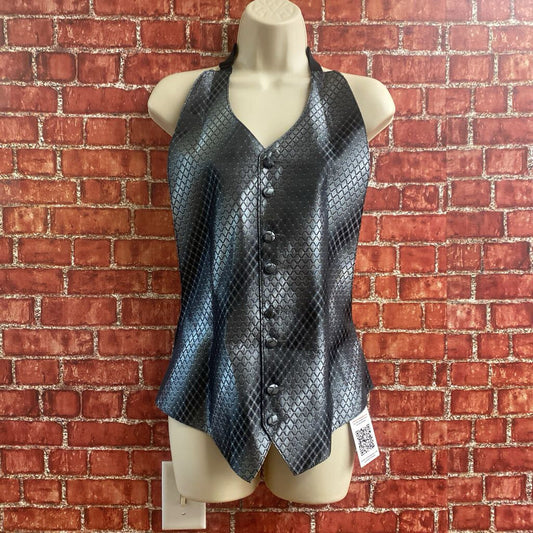 Perry Ellis Half Vest Grey OSFM