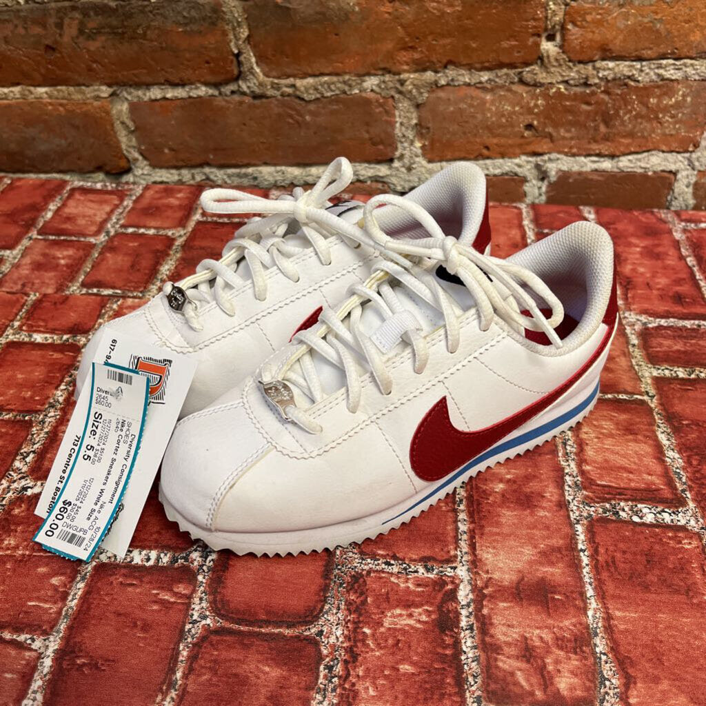 Nike Cortez Sneakers White Size 5.5L