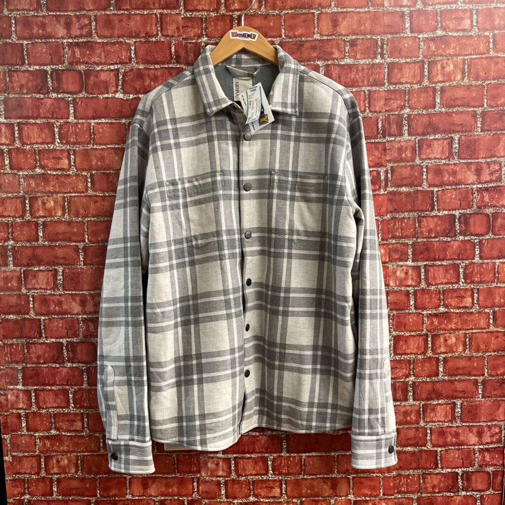 Vouri flannel Lined Button Up Size Large