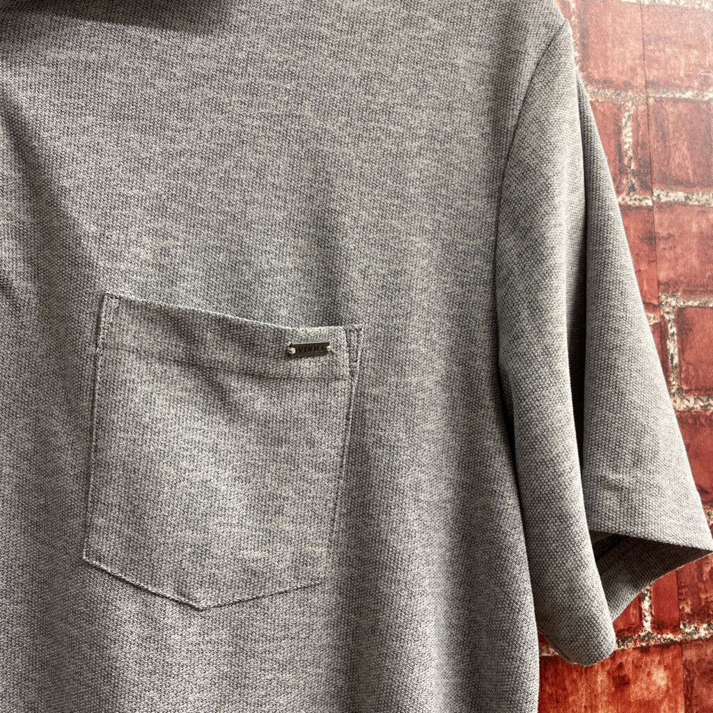 Vuori Knit Polo Grey Size L