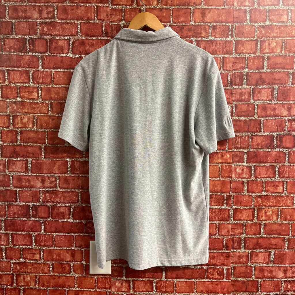 Vuori Knit Polo Grey Size L