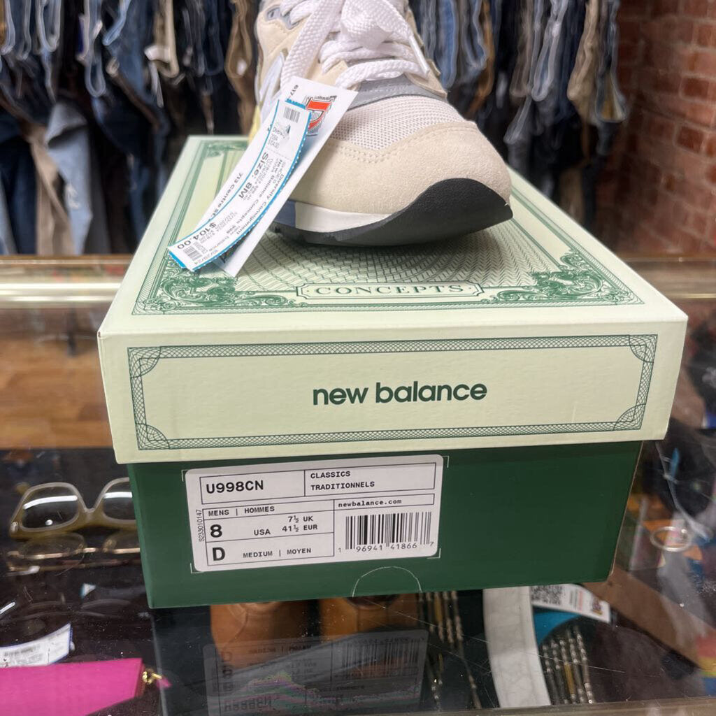 New Balance Concepts 998 Sneakers Size 8M