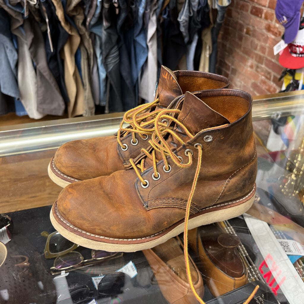 Red Wing Lace Up Boots brown Size 5M 7L