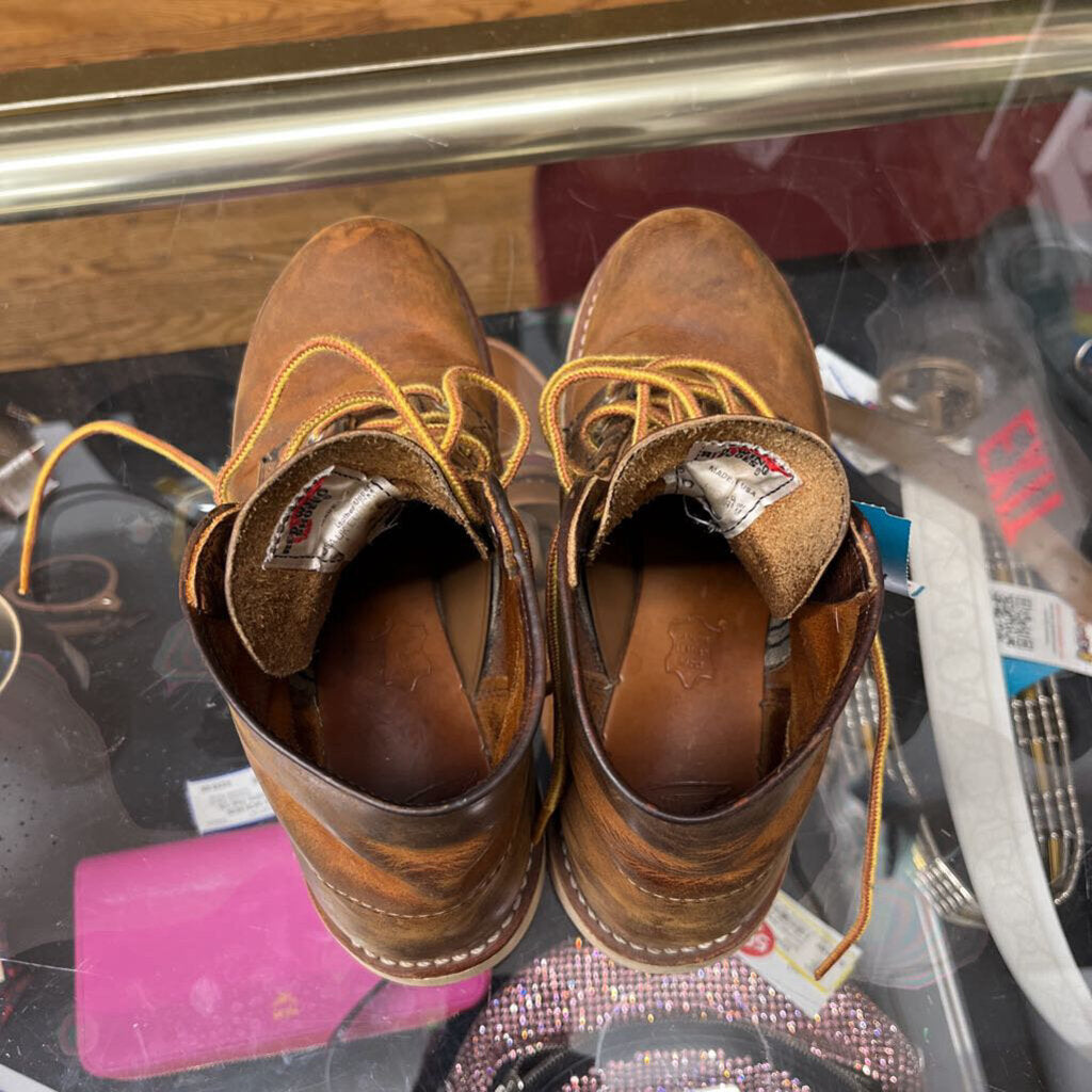 Red Wing Lace Up Boots brown Size 5M 7L