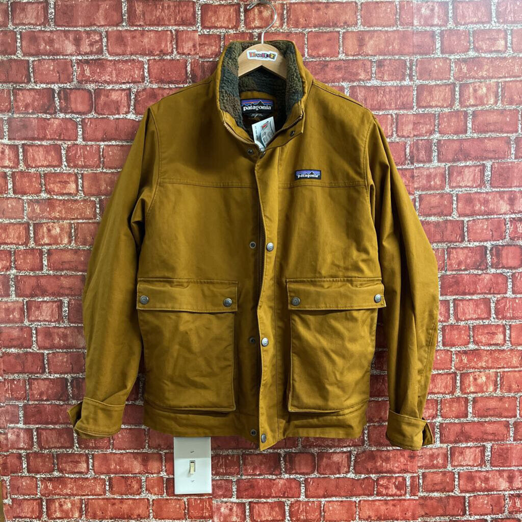 Patagonia Fleece Lined Jacket brown Size S