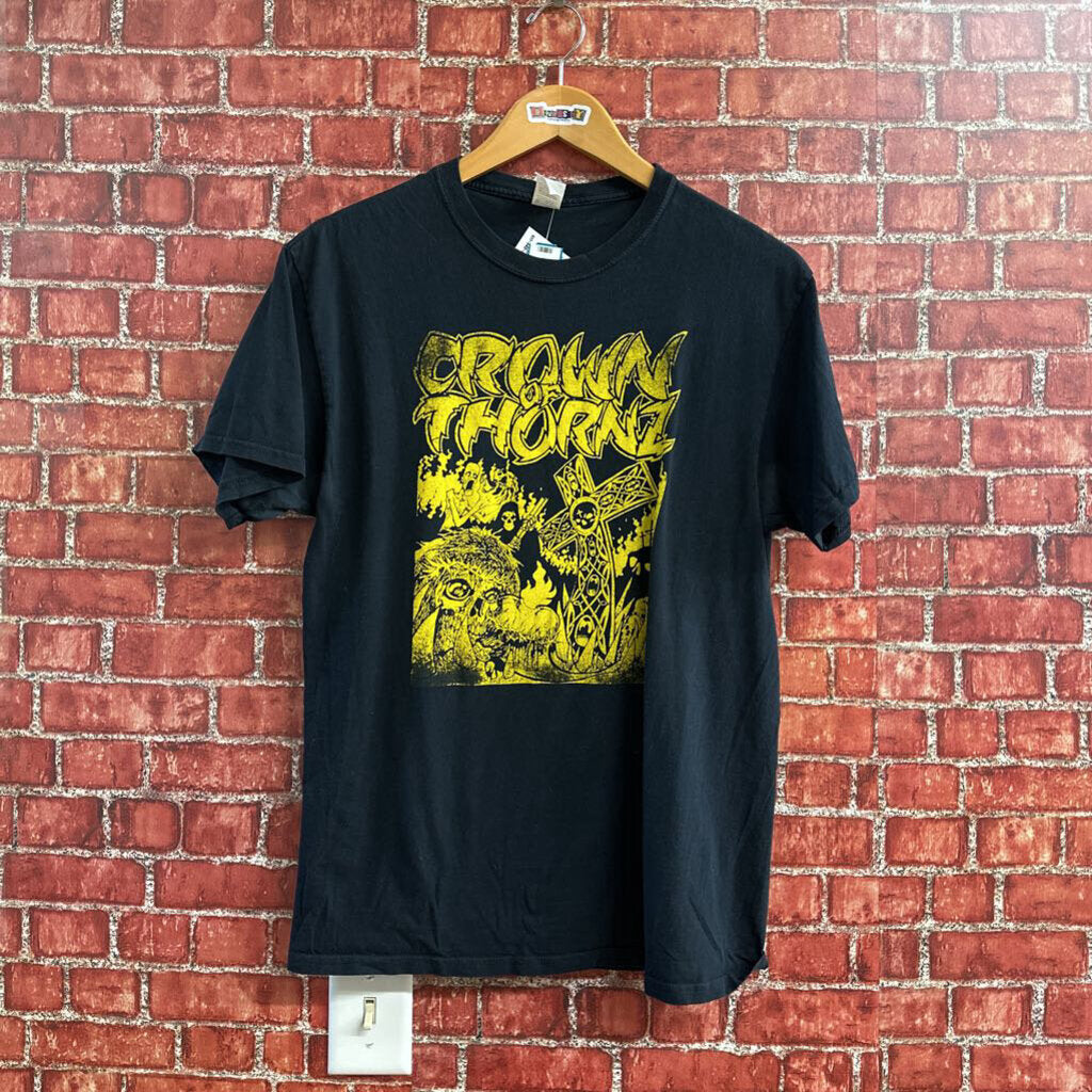 Crown of Thorns Tee Black Size M