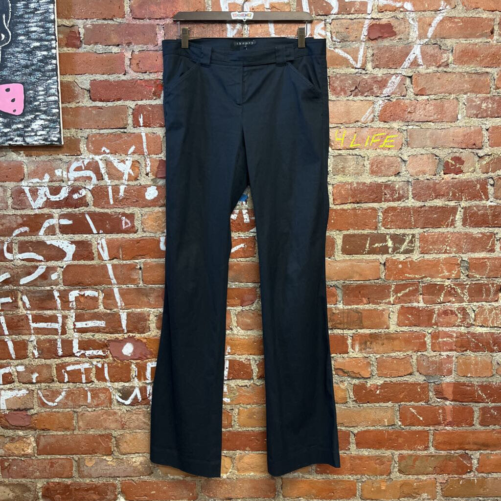 Theory Trouser Pants Black Size 10