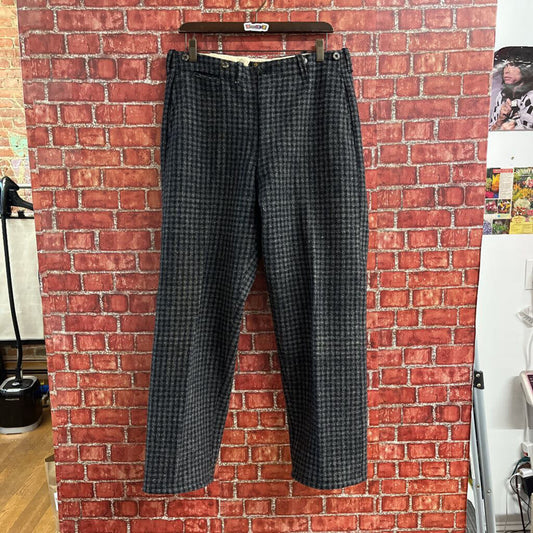 LL Bean Vintage 50s Wool Pants Size 32