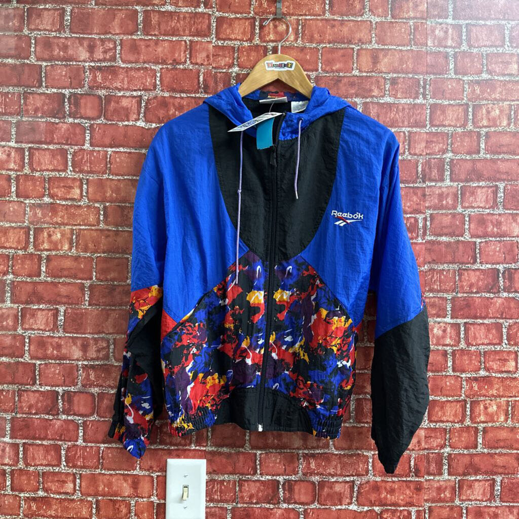 Vintage Reebok Windbreaker Jacket Size Medium