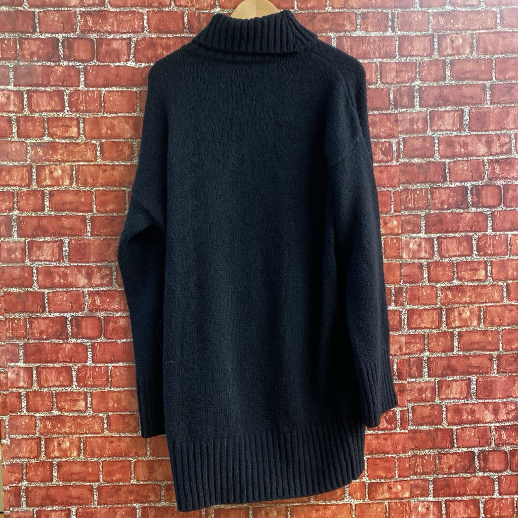 FRAME Wool Silk Turtleneck Sweater Size Small