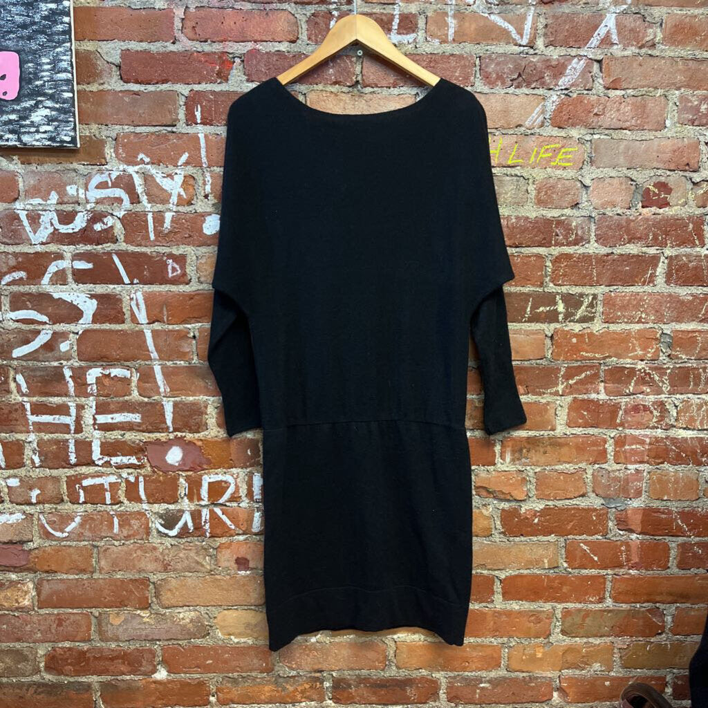 Vince. Cashmere Long Sleeve Sweater Midi Dress Size Small