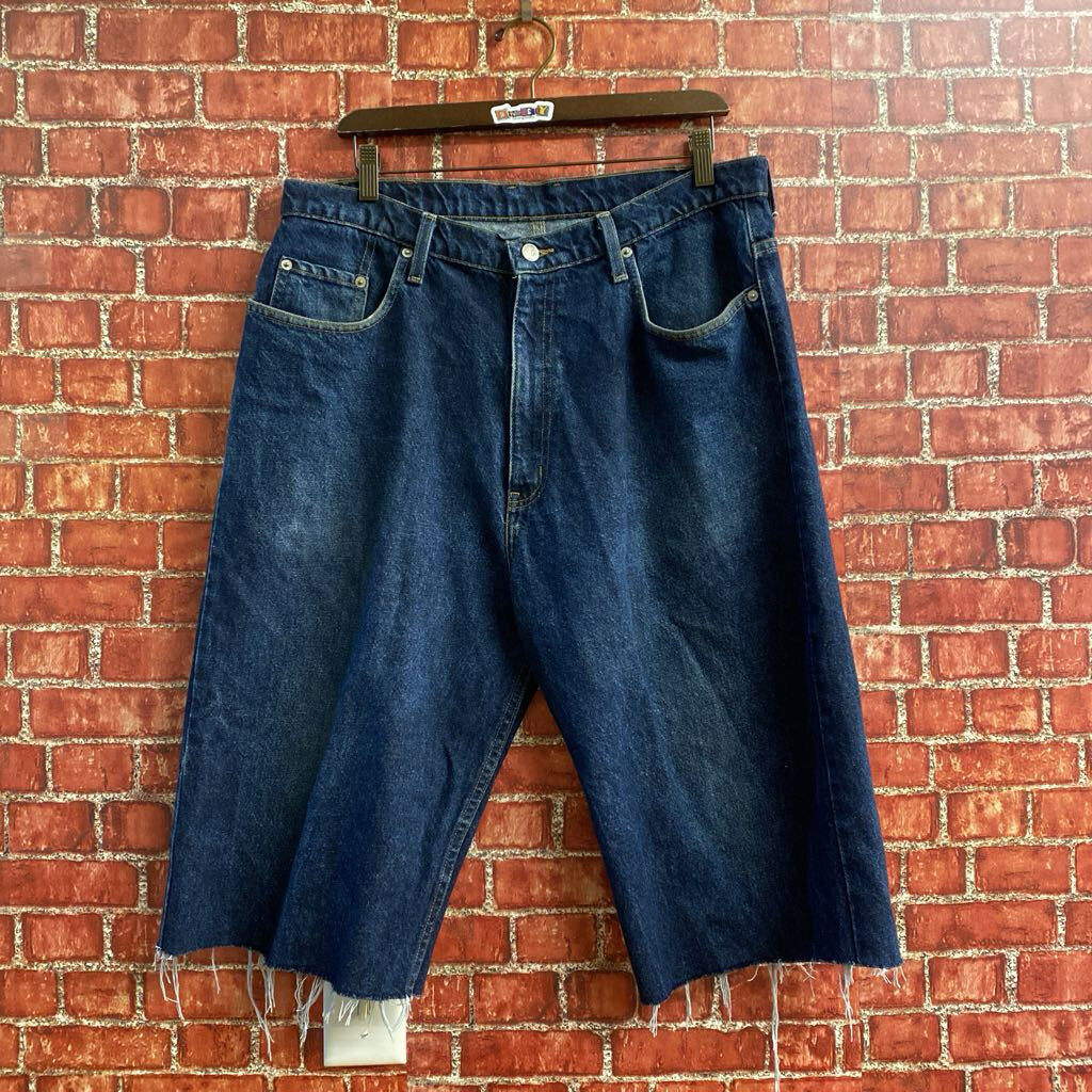 Levis Capri Shorts Blue 36x34