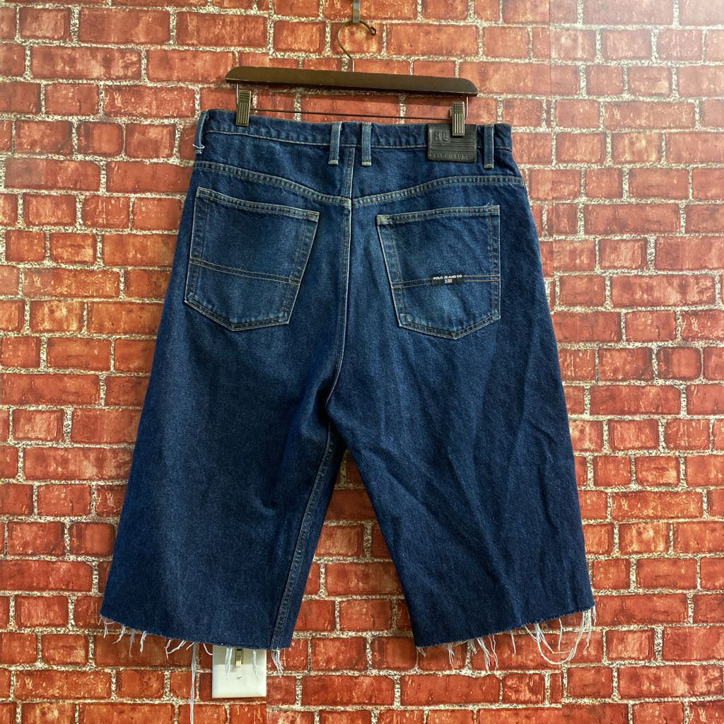 Levis Capri Shorts Blue 36x34