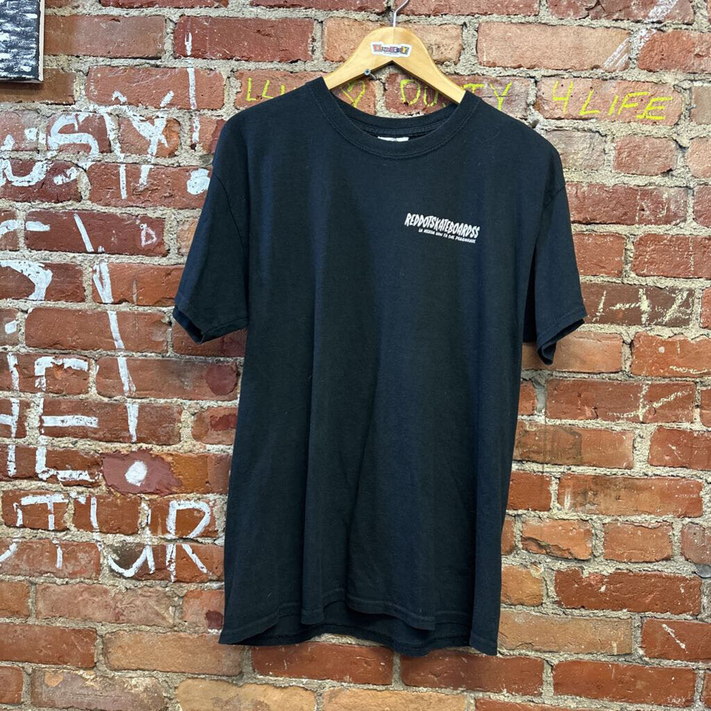 Red Dot Skateboards Tee Black Size L