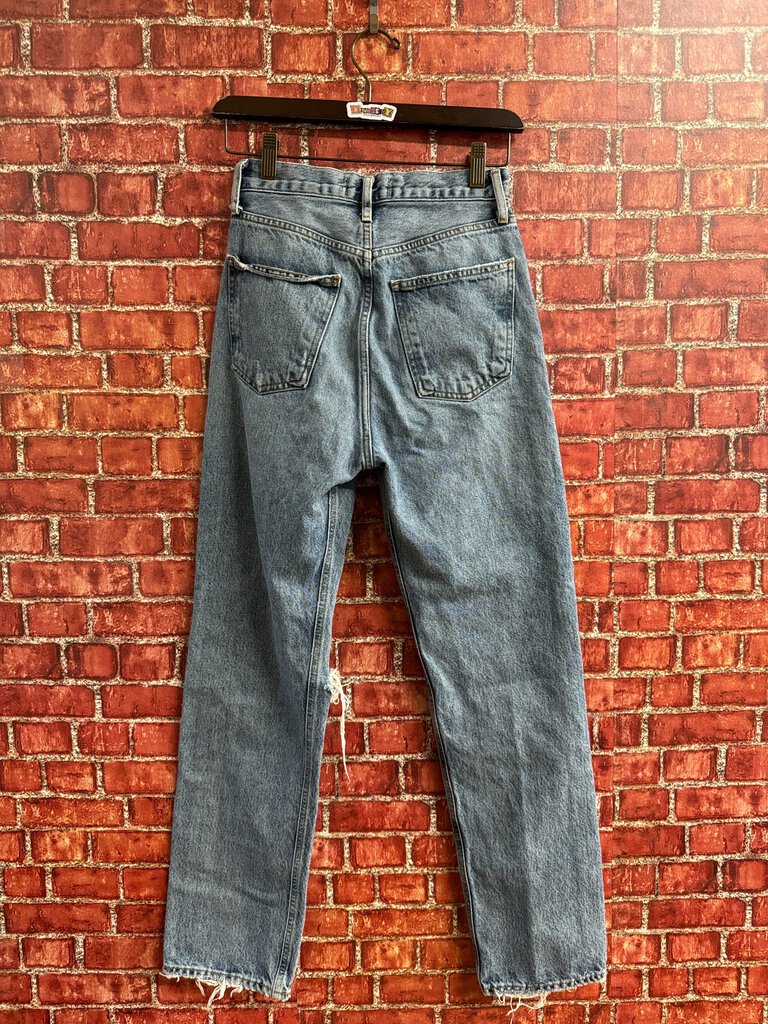 Agolde Distressed Jeans Blue Size 24