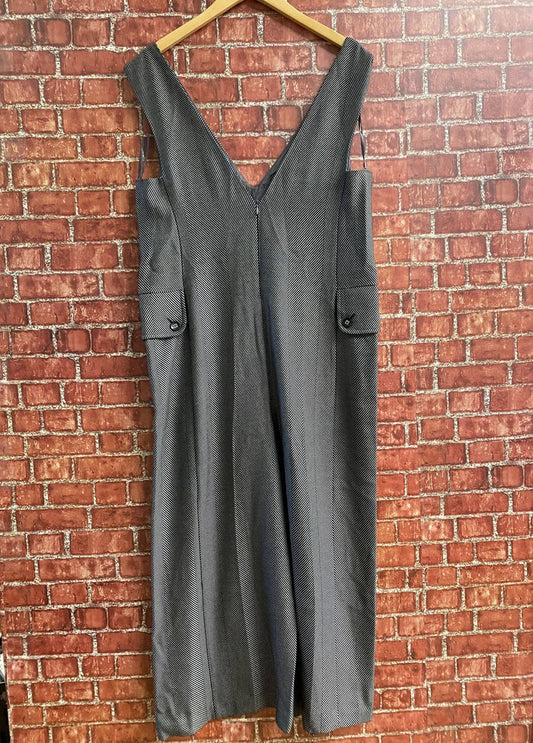 Cartonnier Anthropologie Jumpsuit Black Grey Size S