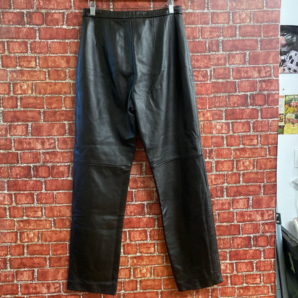 Siena Studio Leather Pants Brown Size 8