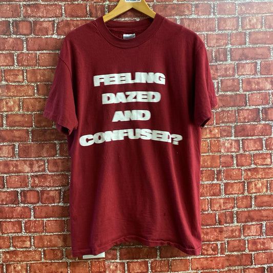 Vintage Dazed and Confused Tee Red Size Large