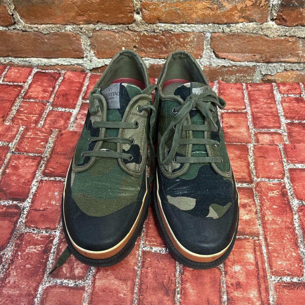 Valentino Garavani Camo Sneakers Size 11M