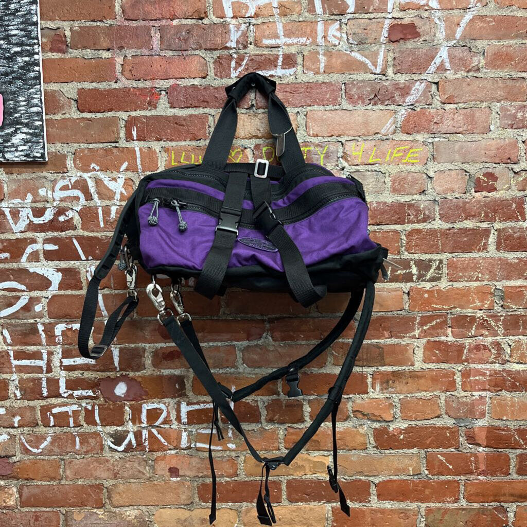 Red Oxx Backpack Toe Bag Purple