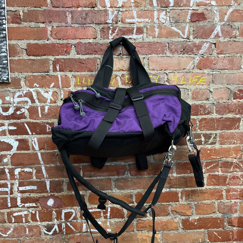 Red Oxx Backpack Toe Bag Purple