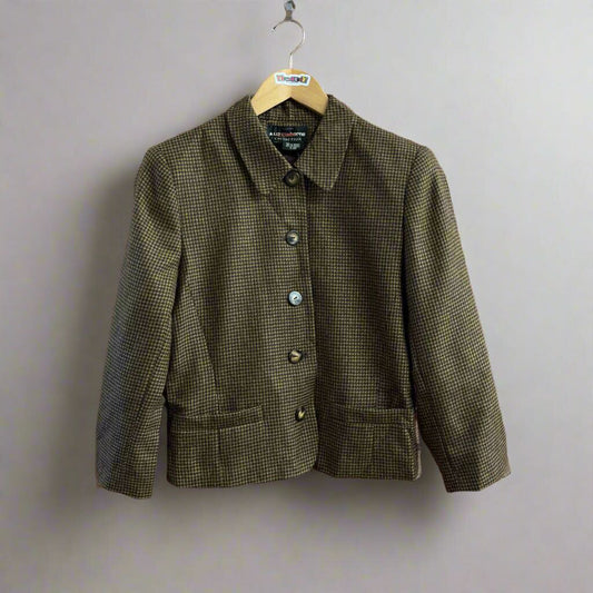 Vintage Liz Claiborne Wool Crop Jacket Size 10