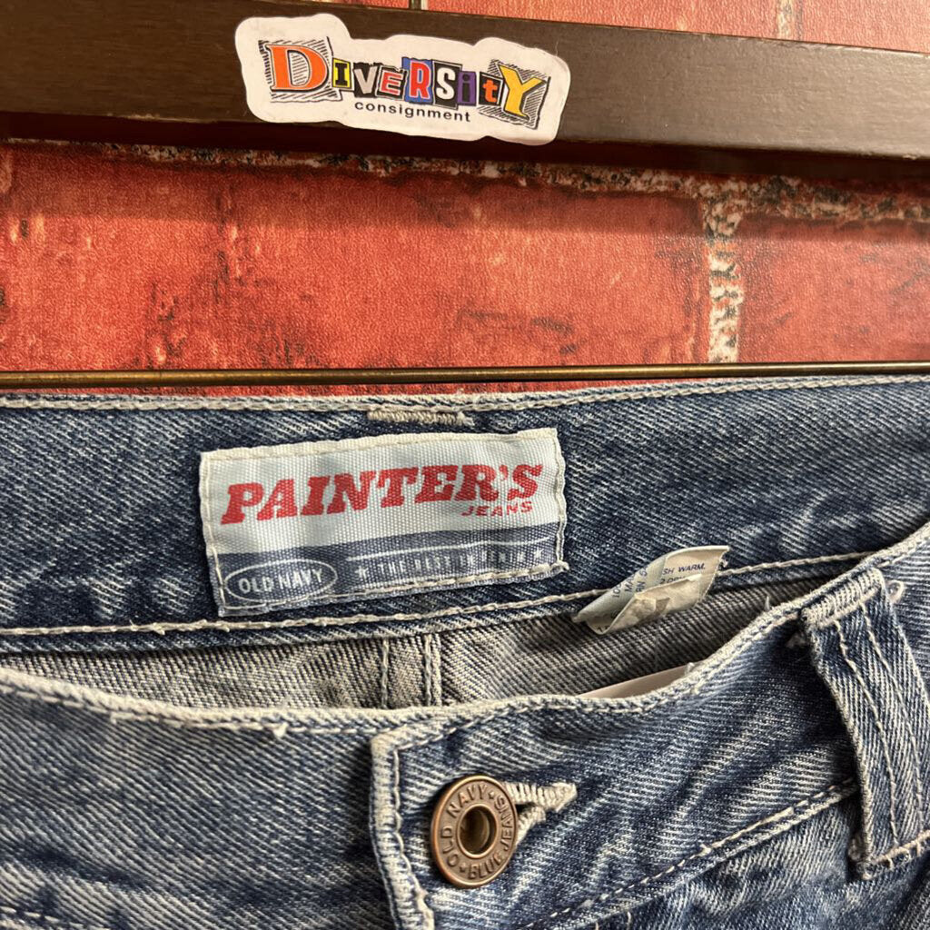 Old Navy Painters Jeans Size 33x32