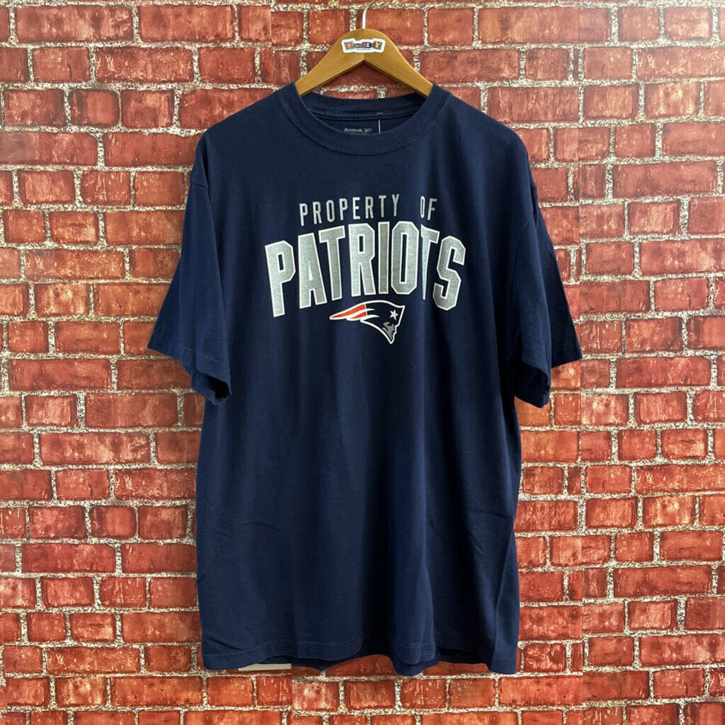 Reebok Patriots Tee Size Large