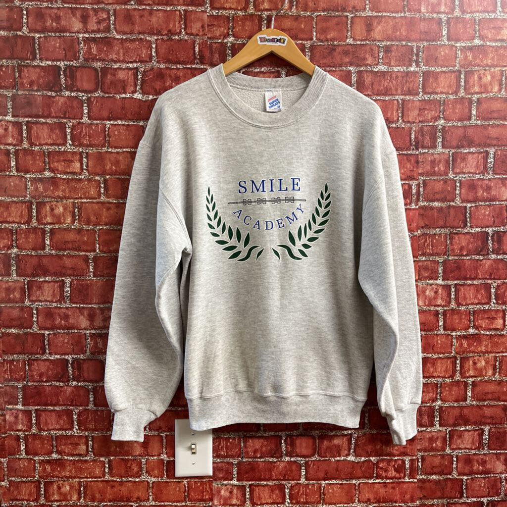 Smile Academy Crewneck Grey Size M