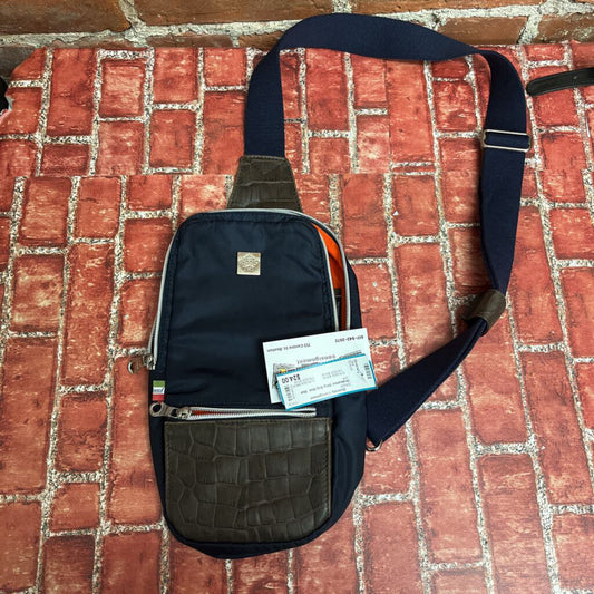 Orobianco Sling Bag Blue