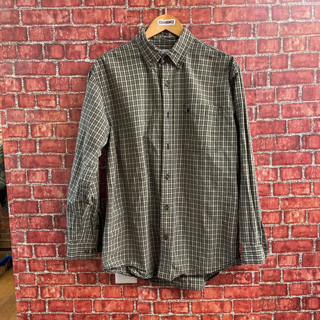 Carhartt Plaid Button Down Green Size L