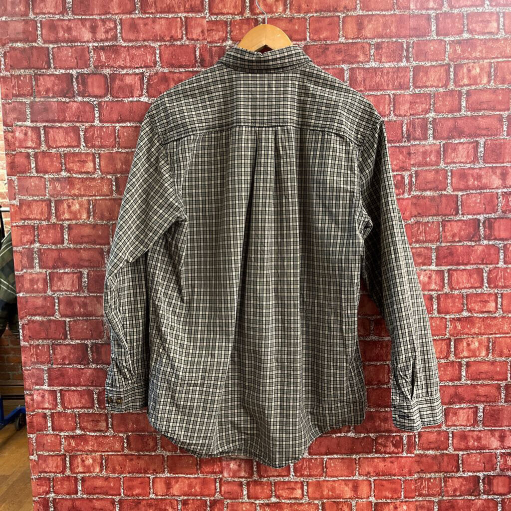 Carhartt Plaid Button Down Green Size L