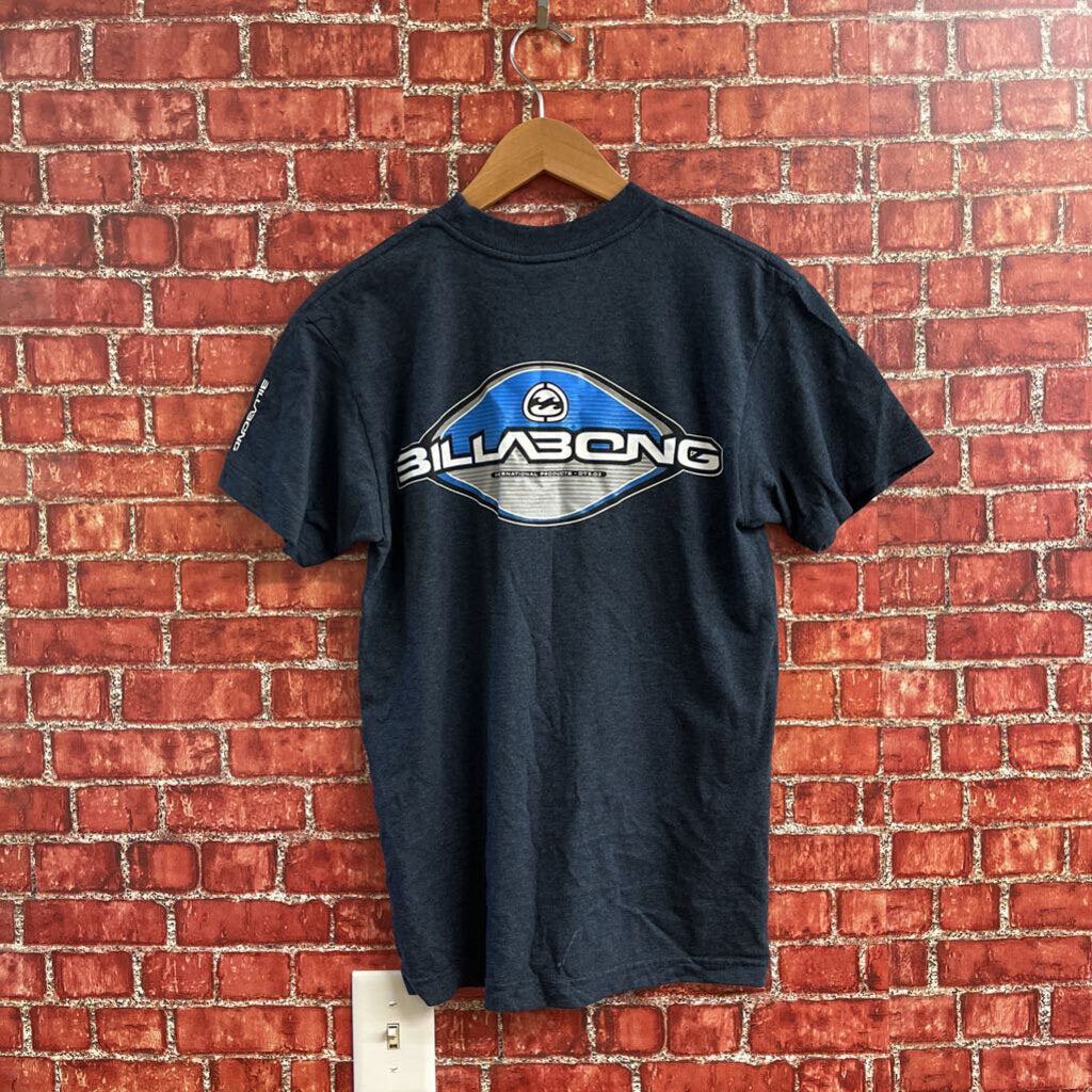 Y2K Billabong Tee Blue Size S