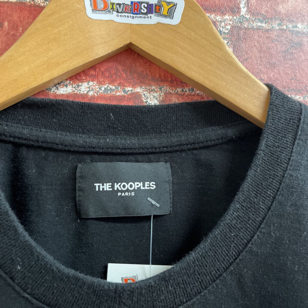 The Kooples Tee Black Size L