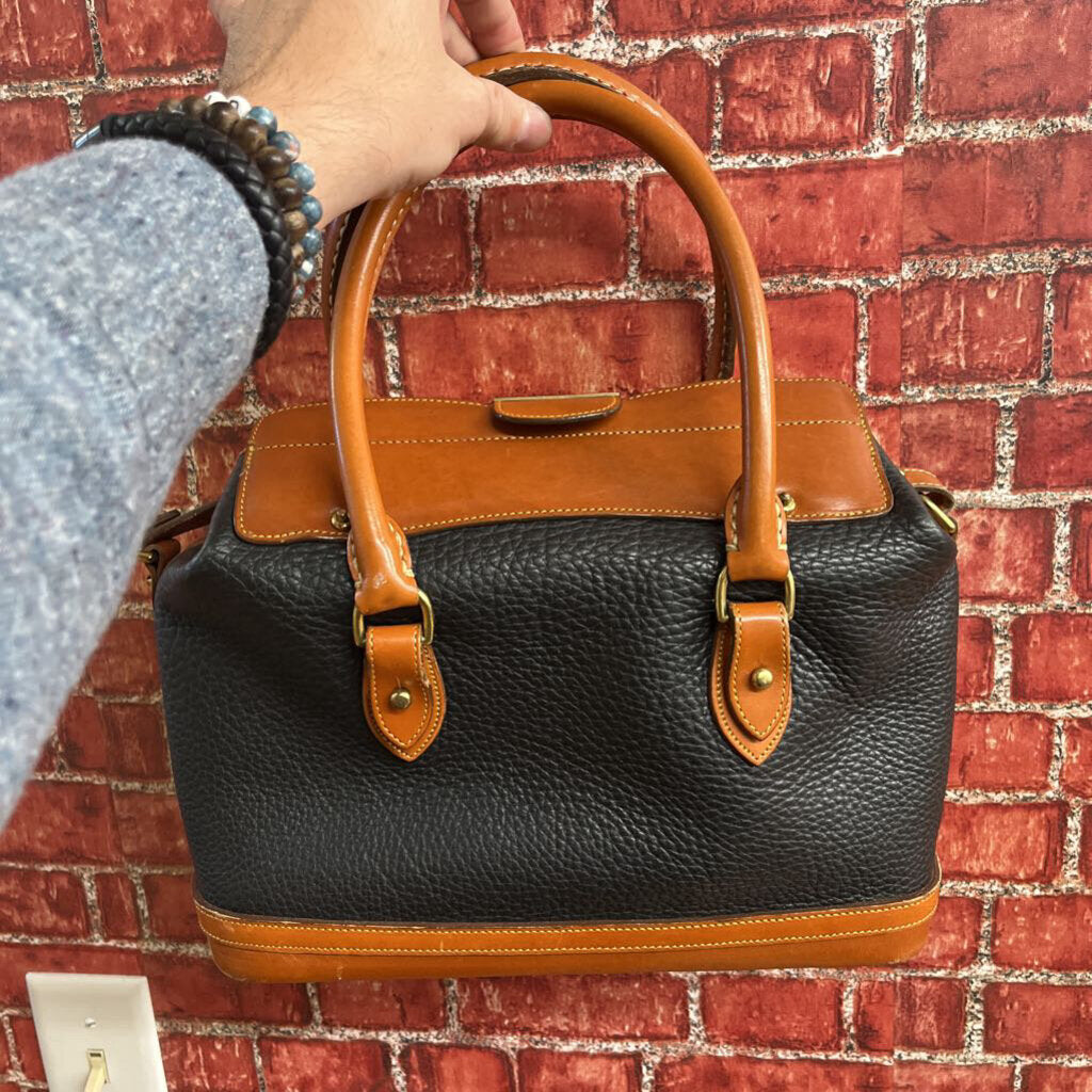 Vintage Dooney and Bourke Mini Doctor Black Brown