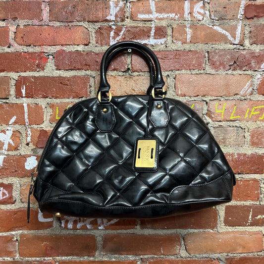 Maxx Studio Quilted Patent Leather Bag