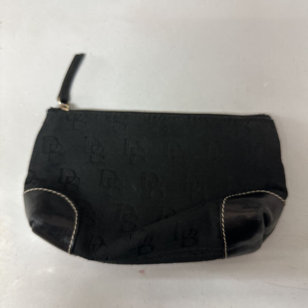 Dooney Bourke Coin Purse Black Canvas