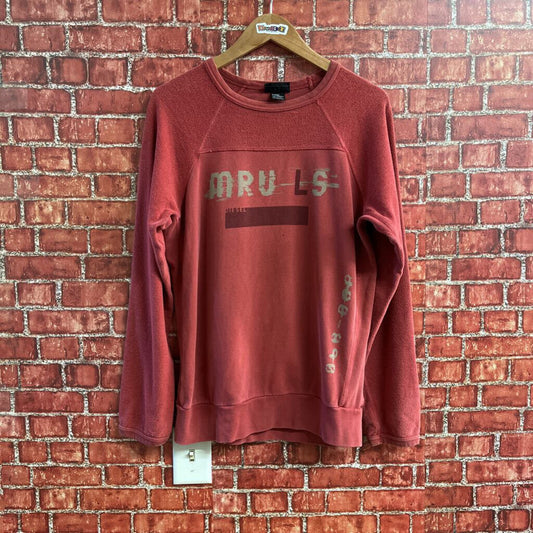 Diesel Crewneck Sweatshirt MRV LS Size Small