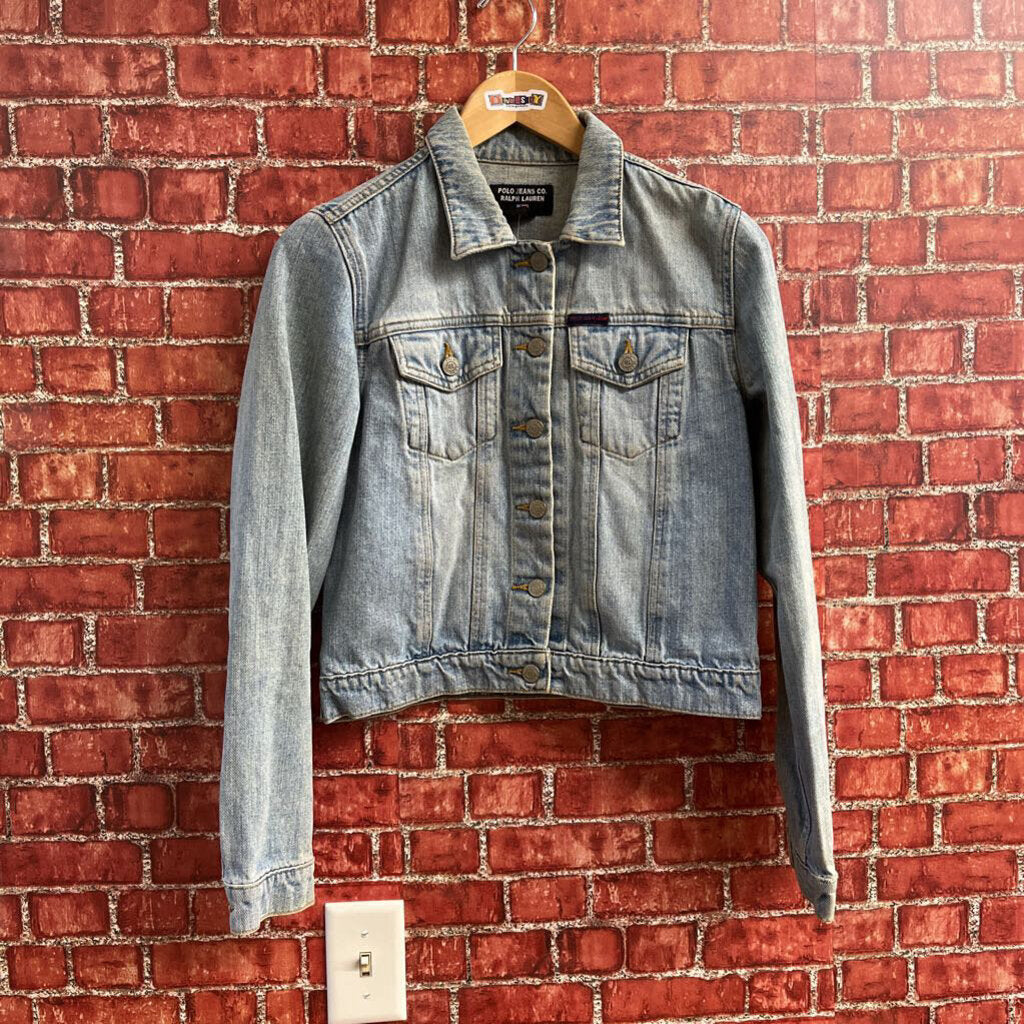 Vintage Polo RL Denim Jacket Size Medium