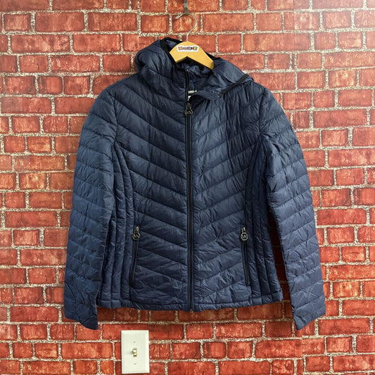 Michael Kors Puffer Jacket Blue Size M