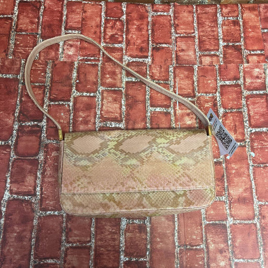 Stuart Weitzman Snake Skin Shoulder Bag