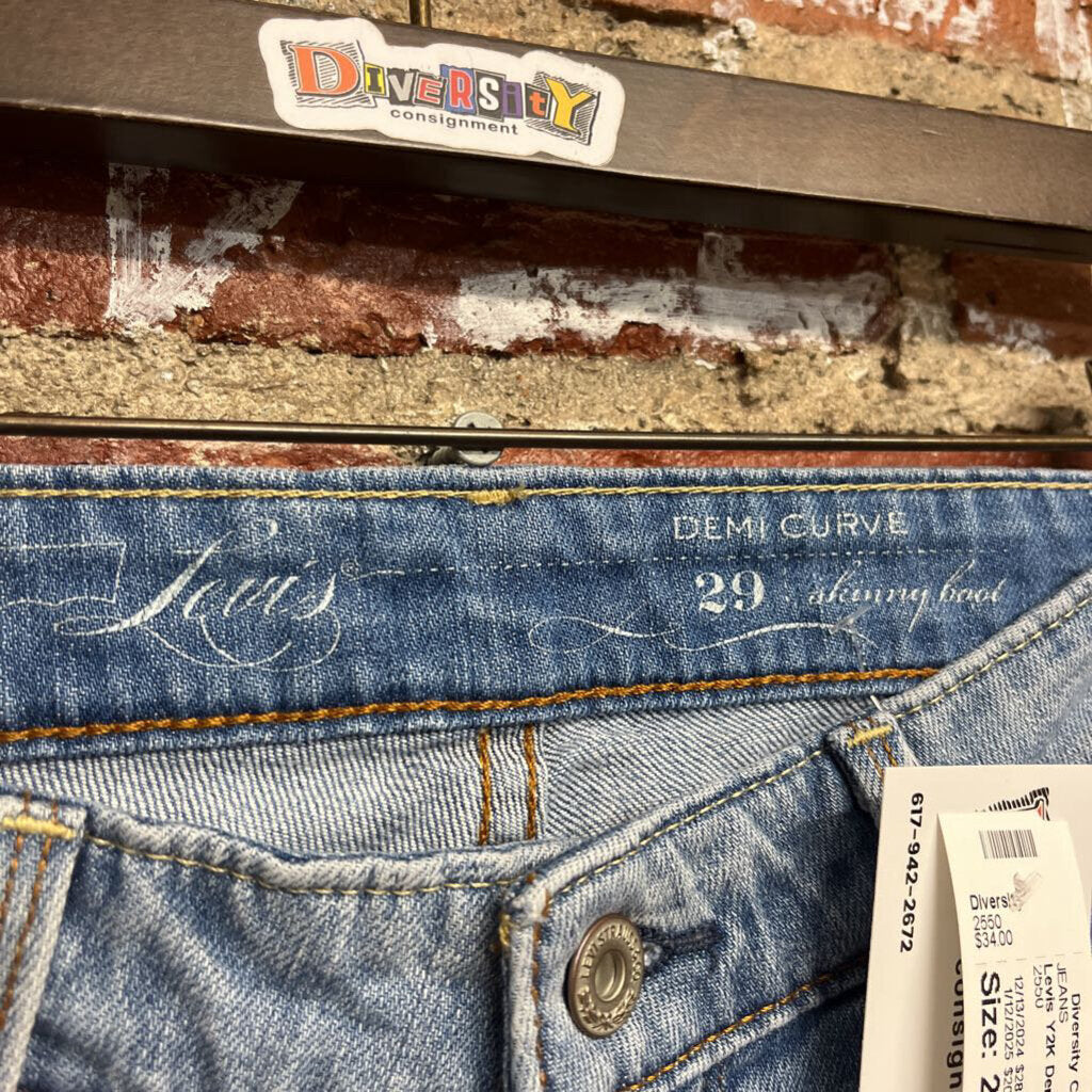 Levis Y2K Demi Curve Bootcut Jeans Size 29