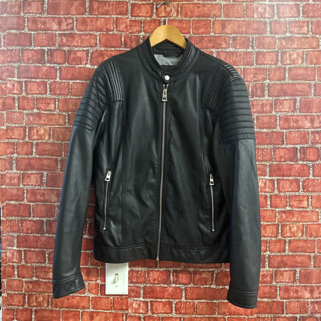 Guess moto Jacket Black Size M