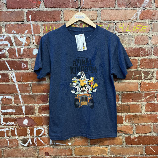 Disney Animal Kingdom Tee Blue Size M