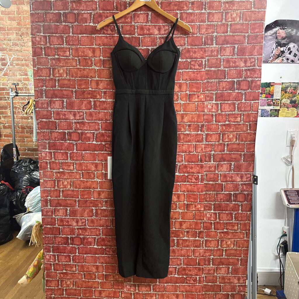 NWT Asos Jumpsuit Black Size 0