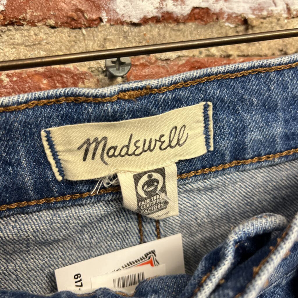 Madewell Wide Leg Jeans Blue Size 28