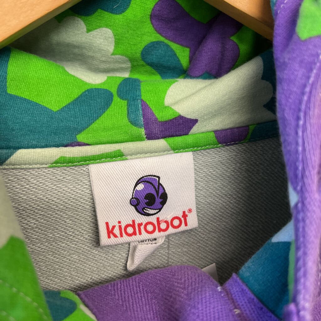 KidRobot Color Block Hoodie Size Large