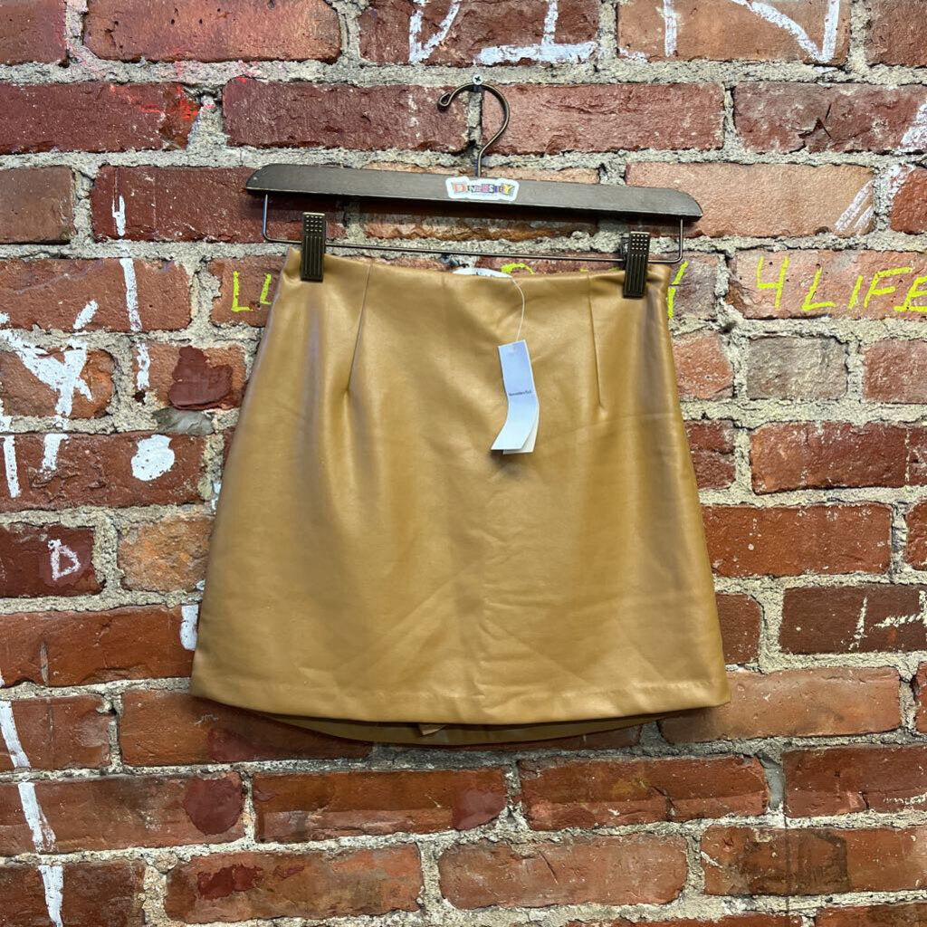 NWT Abercrombie & Fitch Brown Mini Skirt Size XXS