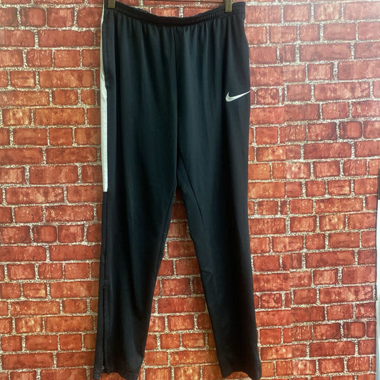 Nike Striped Sweatpants Black Size M